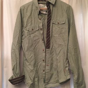Guess casual button down with amazing detail!